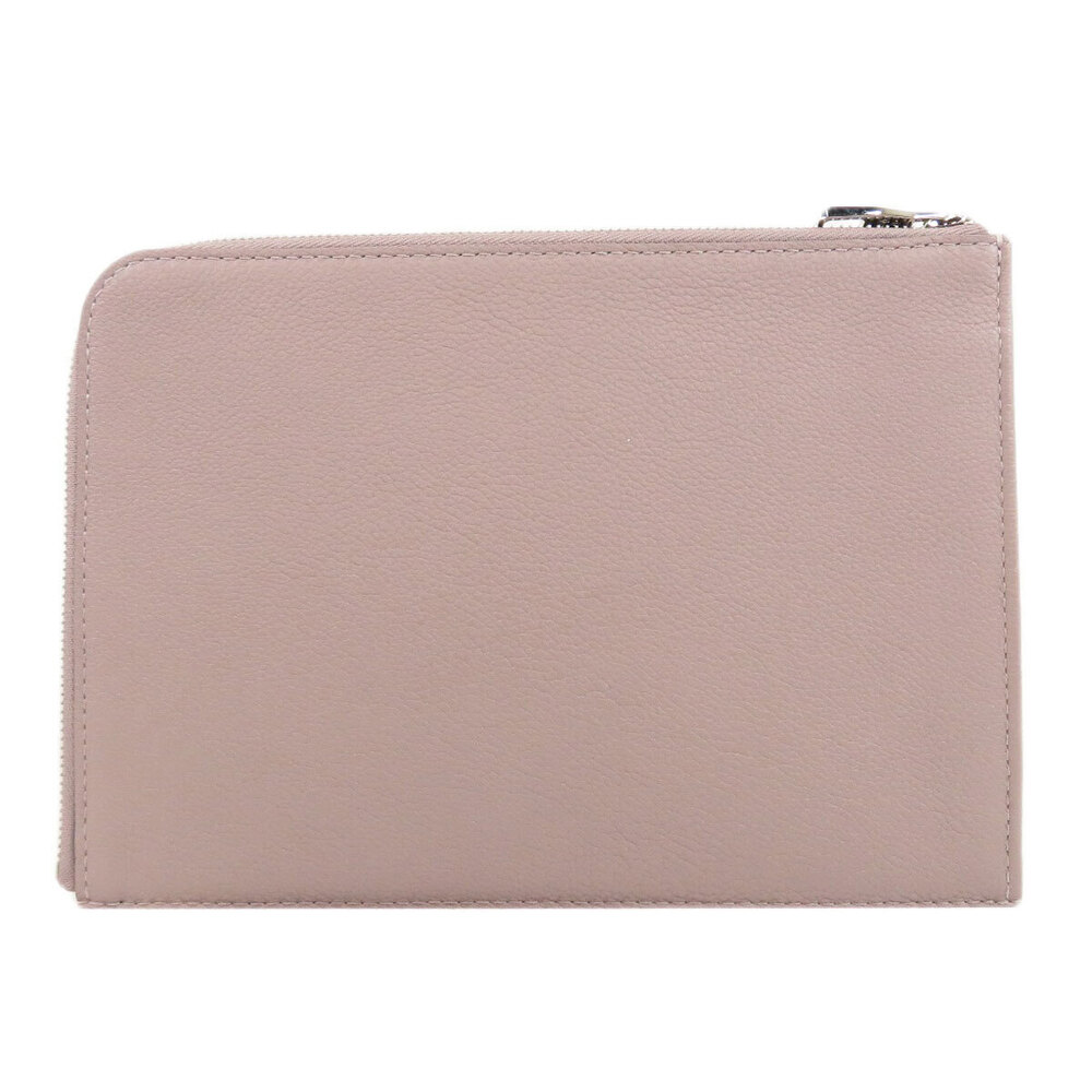 Louis Vuitton Bag Pochette Leather Clutch Taurillon Jour Black